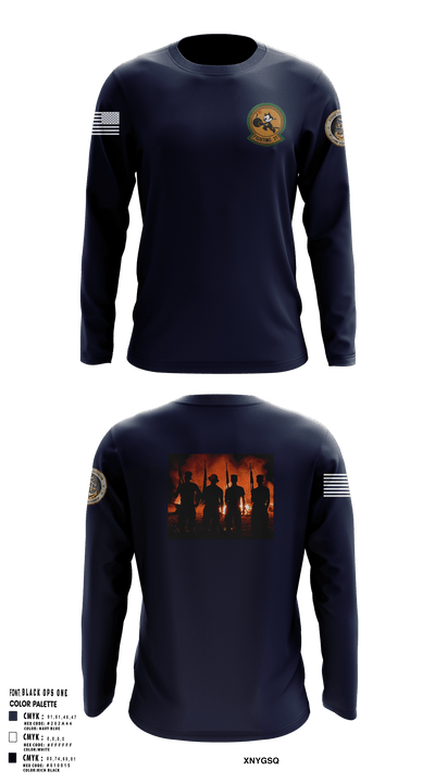 Twin cities squadron 18452981 Long Sleeve Performance Shirt - 126