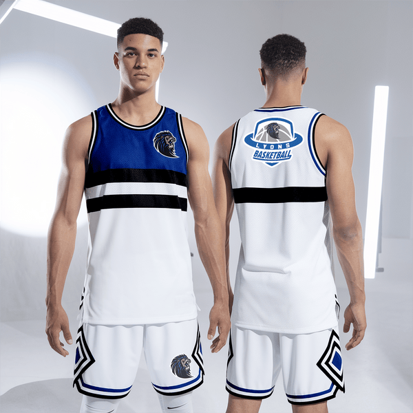Basketball Uniform, Lyons Middle School Basketball, Men's Basketball, Teamtime, Team time, sublimation, custom sports apparel, team uniforms, spirit wear, spiritwear, sports uniforms, custom shirts, team store, custom team store, fundraiser sports, apparel fundraiser