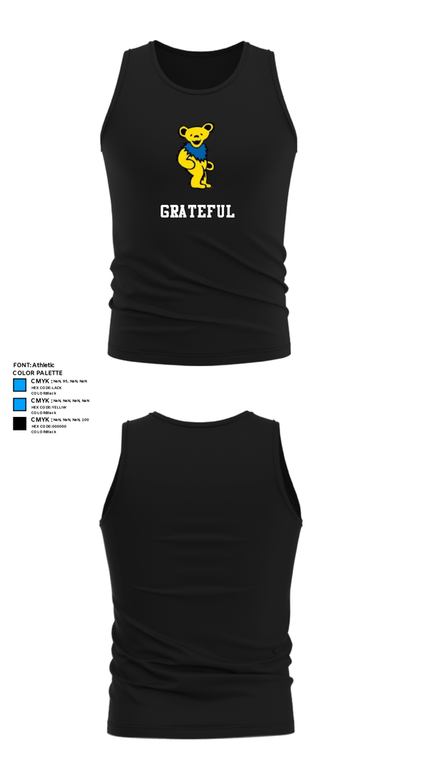 Tank Top, Grateful, Ice Hockey, Teamtime, Team time, sublimation, custom sports apparel, team uniforms, spirit wear, spiritwear, sports uniforms, custom shirts, team store, custom team store, fundraiser sports, apparel fundraiser