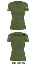 BSO Explorers 2103492 Women's Short Sleeve V-neck Shirt - 46