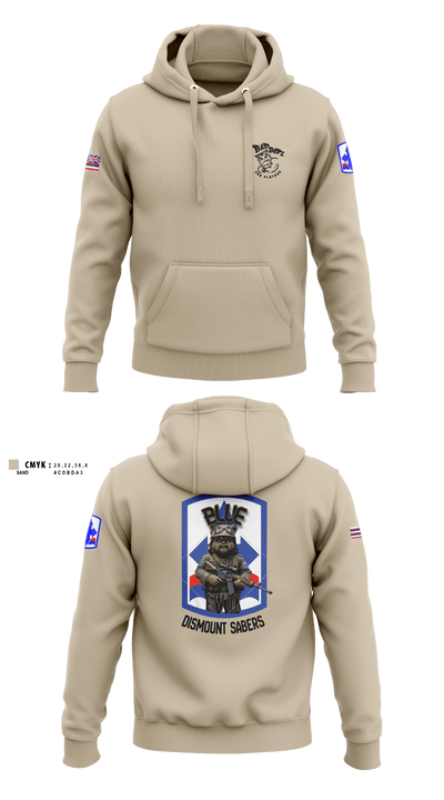 3RD PLT BAD BOYS3RD PLT BAD BOYS 899719921-299 DismountBlue Ewok 2663775 Hoodie - 2