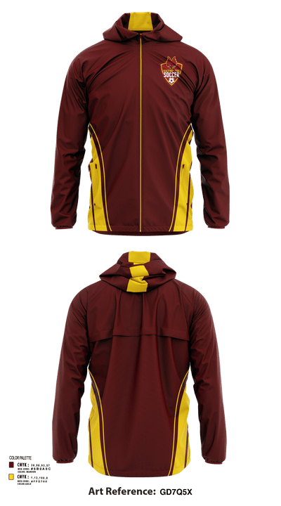 Marion High School Soccer 2860399 Windbreaker - 137