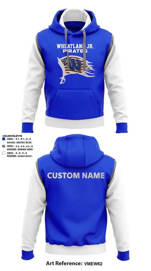 Hoodie, Wheatland youth football and cheer, Football, Teamtime, Team time, sublimation, custom sports apparel, team uniforms, spirit wear, spiritwear, sports uniforms, custom shirts, team store, custom team store, fundraiser sports, apparel fundraiser