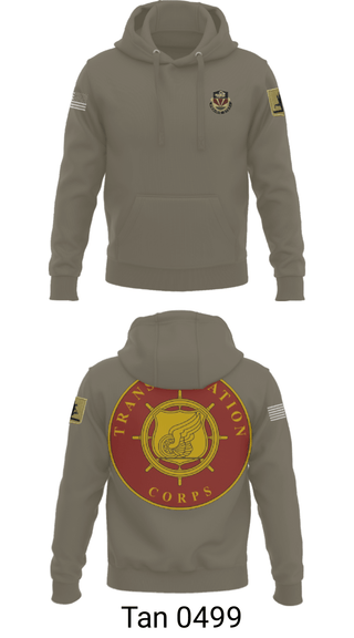 Hoodie, 189th Transportation Company, , Teamtime, Team time, sublimation, custom sports apparel, team uniforms, spirit wear, spiritwear, sports uniforms, custom shirts, team store, custom team store, fundraiser sports, apparel fundraiser