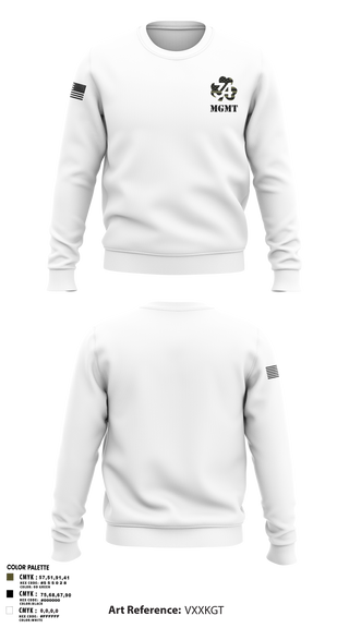 Crew Neck Sweatshirt, 34 mgmt, , Teamtime, Team time, sublimation, custom sports apparel, team uniforms, spirit wear, spiritwear, sports uniforms, custom shirts, team store, custom team store, fundraiser sports, apparel fundraiser