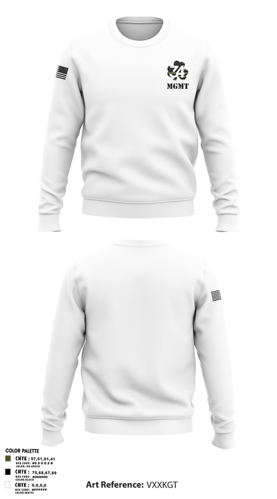 34 mgmt 15629550 Crew Neck Sweatshirt - 2