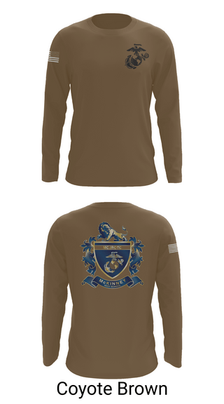Long Sleeve Performance Shirt, MHS MCJROTC, Marines, Teamtime, Team time, sublimation, custom sports apparel, team uniforms, spirit wear, spiritwear, sports uniforms, custom shirts, team store, custom team store, fundraiser sports, apparel fundraiser