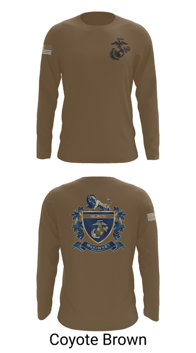 MHS MCJROTC 59562890 Long Sleeve Performance Shirt - 6
