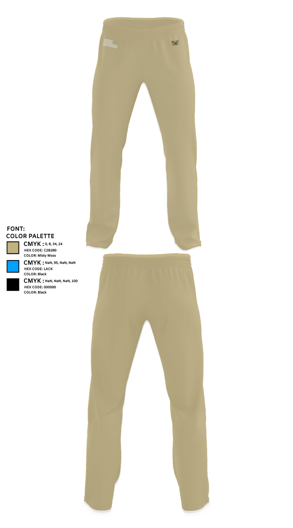 Sweatpants, Doughboy Silver Chapter, National Guard, Teamtime, Team time, sublimation, custom sports apparel, team uniforms, spirit wear, spiritwear, sports uniforms, custom shirts, team store, custom team store, fundraiser sports, apparel fundraiser
