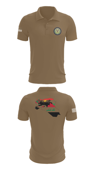 Short Sleeve Performance Polo, 44th ICBT, National Guard, Teamtime, Team time, sublimation, custom sports apparel, team uniforms, spirit wear, spiritwear, sports uniforms, custom shirts, team store, custom team store, fundraiser sports, apparel fundraiser