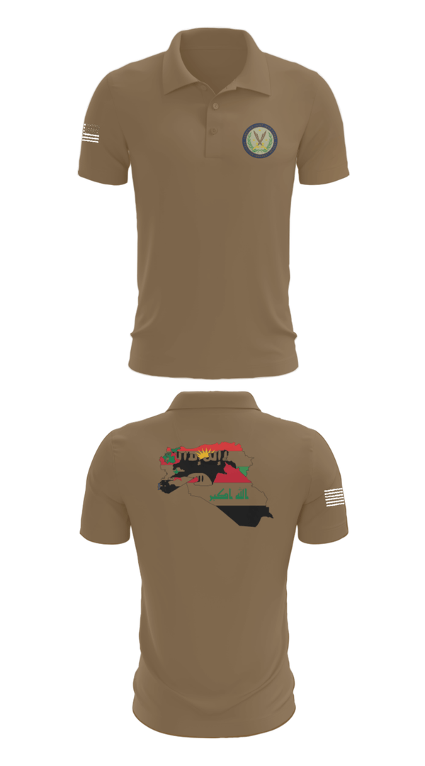 Short Sleeve Performance Polo, 44th ICBT, National Guard, Teamtime, Team time, sublimation, custom sports apparel, team uniforms, spirit wear, spiritwear, sports uniforms, custom shirts, team store, custom team store, fundraiser sports, apparel fundraiser