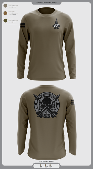 Long Sleeve Performance Shirt, 1 mxg, Air Force, Teamtime, Team time, sublimation, custom sports apparel, team uniforms, spirit wear, spiritwear, sports uniforms, custom shirts, team store, custom team store, fundraiser sports, apparel fundraiser