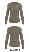 171st ARW Recruiting/Retention 76480273 Women's Long Sleeve V-neck Shirt - 77