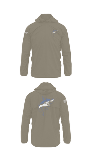 Windbreaker, Great white guns, Marines, Teamtime, Team time, sublimation, custom sports apparel, team uniforms, spirit wear, spiritwear, sports uniforms, custom shirts, team store, custom team store, fundraiser sports, apparel fundraiser