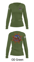 Navy Recruiting 74502123 Women's Long Sleeve V-neck Shirt - 54