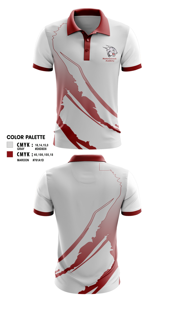 Short Sleeve Performance Polo, Mattanawcook Academy Wrestling, Wrestling, Teamtime, Team time, sublimation, custom sports apparel, team uniforms, spirit wear, spiritwear, sports uniforms, custom shirts, team store, custom team store, fundraiser sports, apparel fundraiser