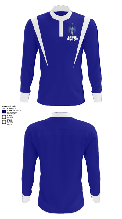 iMater Knights 12068030 Quarter Zip Jacket - 29