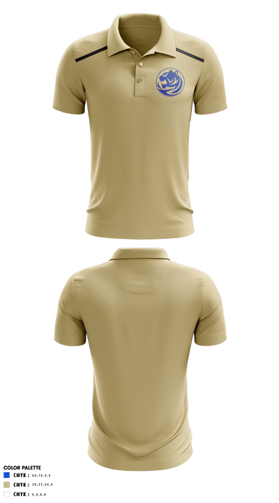 Bradwell Institute Volleyball 8244530 Short Sleeve Performance Polo - 15