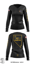Color Guard 16721513 Women's Long Sleeve V-neck Shirt - 1