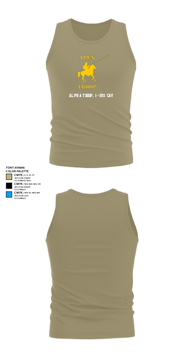 Alpha Troop, 1-221 CAV 34469039 Tank Top - 94
