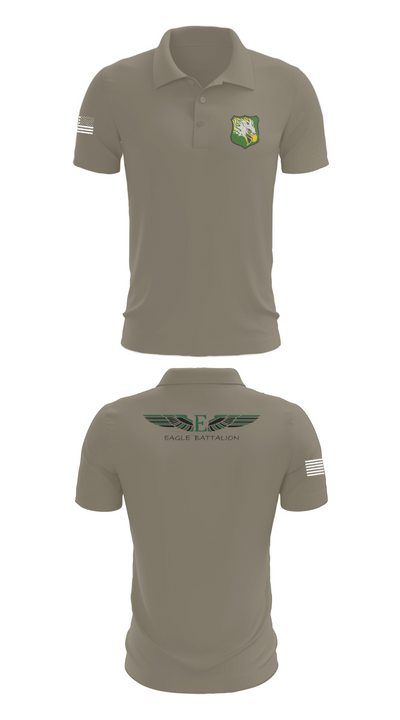 EASTERN MICHIGAN UNIVERSITY ROTC 943753 Short Sleeve Performance Polo - 67
