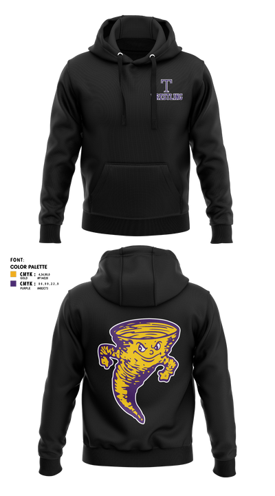 Taylorville Wrestling Club 5122826 Hoodie - 55