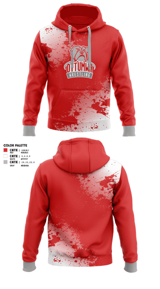 Hoodie, Ottumwa bulldogs, Wrestling, Teamtime, Team time, sublimation, custom sports apparel, team uniforms, spirit wear, spiritwear, sports uniforms, custom shirts, team store, custom team store, fundraiser sports, apparel fundraiser