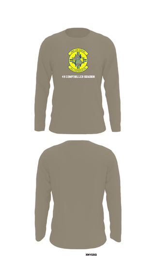 Long Sleeve Performance Shirt, 49 COMPTROLLER SQUADRON, , Teamtime, Team time, sublimation, custom sports apparel, team uniforms, spirit wear, spiritwear, sports uniforms, custom shirts, team store, custom team store, fundraiser sports, apparel fundraiser
