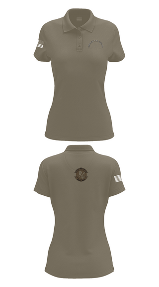 Womens Short Sleeve Performance Polo, Crooked Wing Fowl Co., , Teamtime, Team time, sublimation, custom sports apparel, team uniforms, spirit wear, spiritwear, sports uniforms, custom shirts, team store, custom team store, fundraiser sports, apparel fundraiser