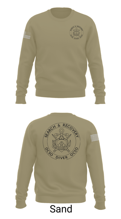 Underwater Search & Recovery Team 25630858 Crew Neck Sweatshirt - 81