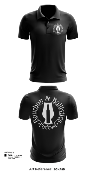 Short Sleeve Performance Polo, Bpurbon and Ballistics Podcast, , Teamtime, Team time, sublimation, custom sports apparel, team uniforms, spirit wear, spiritwear, sports uniforms, custom shirts, team store, custom team store, fundraiser sports, apparel fundraiser