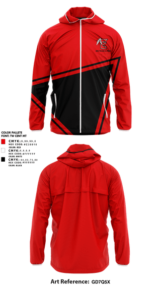 Windbreaker, EHS Track & Field, Track & Field, Teamtime, Team time, sublimation, custom sports apparel, team uniforms, spirit wear, spiritwear, sports uniforms, custom shirts, team store, custom team store, fundraiser sports, apparel fundraiser