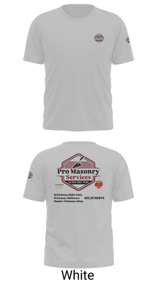 Short Sleeve Performance Shirt, Pro Masonry Services LLC, , Teamtime, Team time, sublimation, custom sports apparel, team uniforms, spirit wear, spiritwear, sports uniforms, custom shirts, team store, custom team store, fundraiser sports, apparel fundraiser