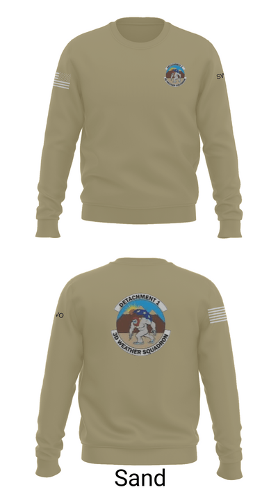 Detachment 1, 3rd Combat Weather Sqd 68533105 Crew Neck Sweatshirt - 85