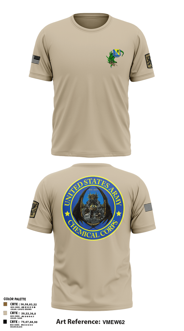 Short Sleeve Performance Shirt, 411TH411TH CBRN COMPANY, Army, Teamtime, Team time, sublimation, custom sports apparel, team uniforms, spirit wear, spiritwear, sports uniforms, custom shirts, team store, custom team store, fundraiser sports, apparel fundraiser