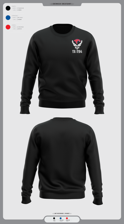 TX-794 72753245 Crew Neck Sweatshirt - 1