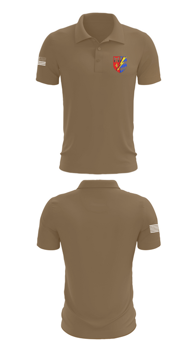 Fernmeldebataillon 4 95457693 Short Sleeve Performance Polo - 7