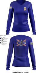 Narco Nook 16908383 Women's Long Sleeve V-neck Shirt - 11