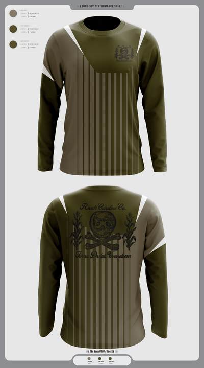 Ruck Caroline Co. 37189797 Long Sleeve Performance Shirt - 38