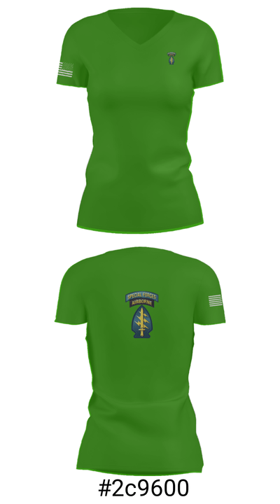 5th Group 53270898 Women's Short Sleeve V-neck Shirt - 21