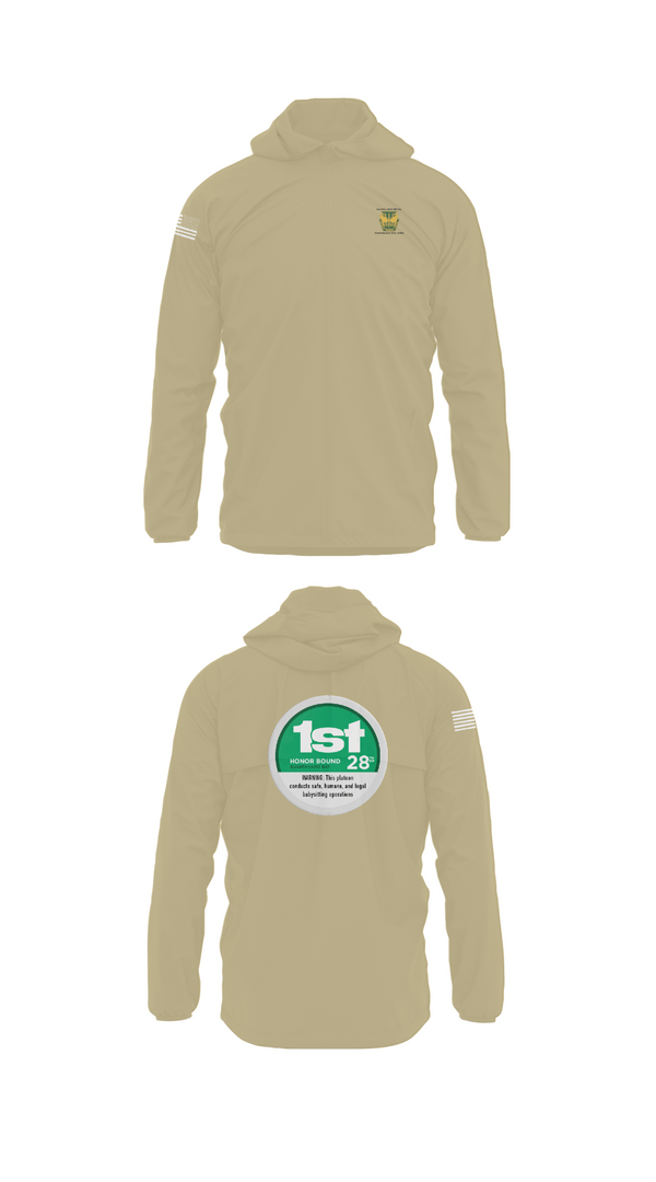 Windbreaker, 28th MP Company, National Guard, Teamtime, Team time, sublimation, custom sports apparel, team uniforms, spirit wear, spiritwear, sports uniforms, custom shirts, team store, custom team store, fundraiser sports, apparel fundraiser