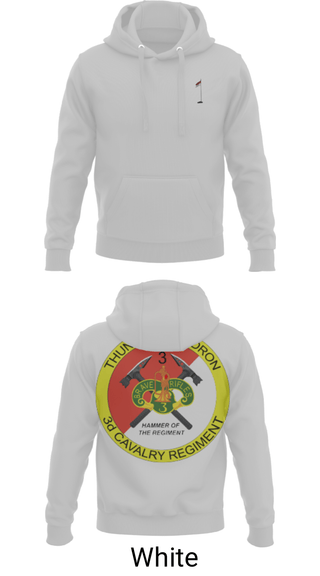 Hoodie, 3rd Cavalry Regiment, Army, Teamtime, Team time, sublimation, custom sports apparel, team uniforms, spirit wear, spiritwear, sports uniforms, custom shirts, team store, custom team store, fundraiser sports, apparel fundraiser