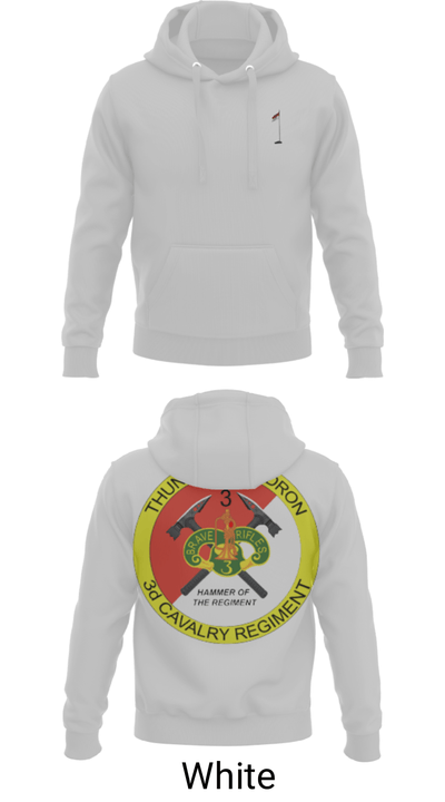 3rd Cavalry Regiment 37559193 Hoodie - 3
