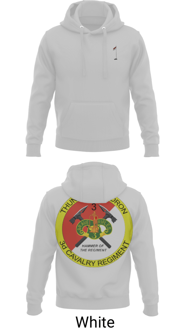 Hoodie, 3rd Cavalry Regiment, Army, Teamtime, Team time, sublimation, custom sports apparel, team uniforms, spirit wear, spiritwear, sports uniforms, custom shirts, team store, custom team store, fundraiser sports, apparel fundraiser