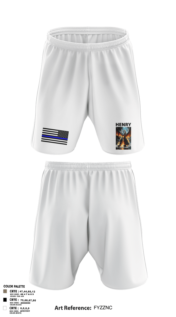 Athletic Shorts With Pockets, Henry, Police, Teamtime, Team time, sublimation, custom sports apparel, team uniforms, spirit wear, spiritwear, sports uniforms, custom shirts, team store, custom team store, fundraiser sports, apparel fundraiser