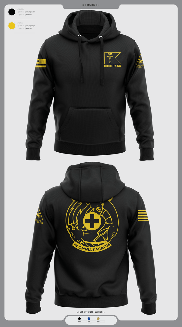 Hoodie, Chimera Company, Army, Teamtime, Team time, sublimation, custom sports apparel, team uniforms, spirit wear, spiritwear, sports uniforms, custom shirts, team store, custom team store, fundraiser sports, apparel fundraiser