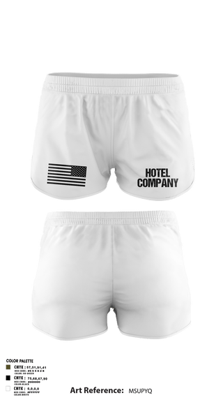 Ranger Panties, Hotel Company, Marines, Teamtime, Team time, sublimation, custom sports apparel, team uniforms, spirit wear, spiritwear, sports uniforms, custom shirts, team store, custom team store, fundraiser sports, apparel fundraiser