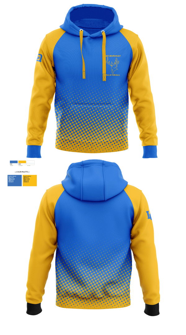 Hoodie, Lake Quinault High School Volleyball, Women's Volleyball, Teamtime, Team time, sublimation, custom sports apparel, team uniforms, spirit wear, spiritwear, sports uniforms, custom shirts, team store, custom team store, fundraiser sports, apparel fundraiser