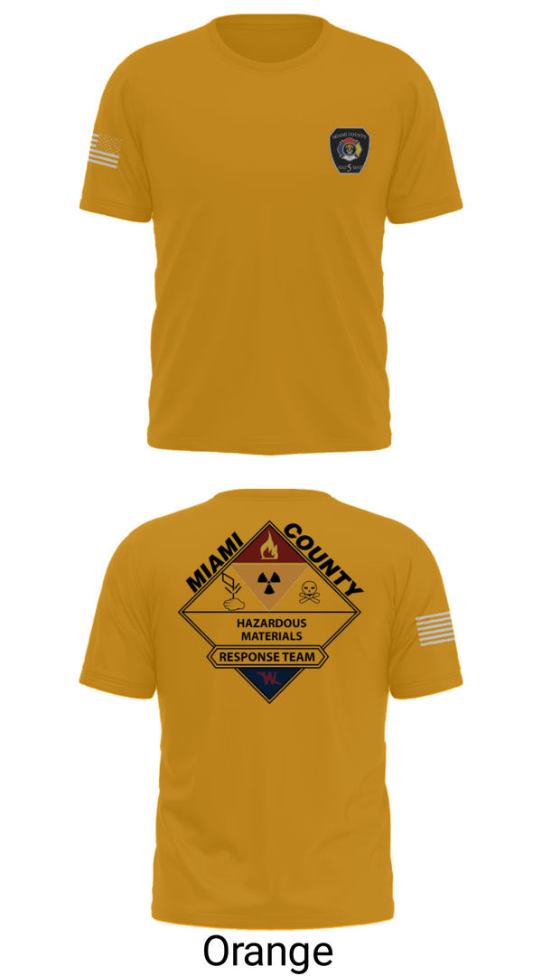 Old School Cotton Feel Shirt, Miami County Hazmat, , Teamtime, Team time, sublimation, custom sports apparel, team uniforms, spirit wear, spiritwear, sports uniforms, custom shirts, team store, custom team store, fundraiser sports, apparel fundraiser