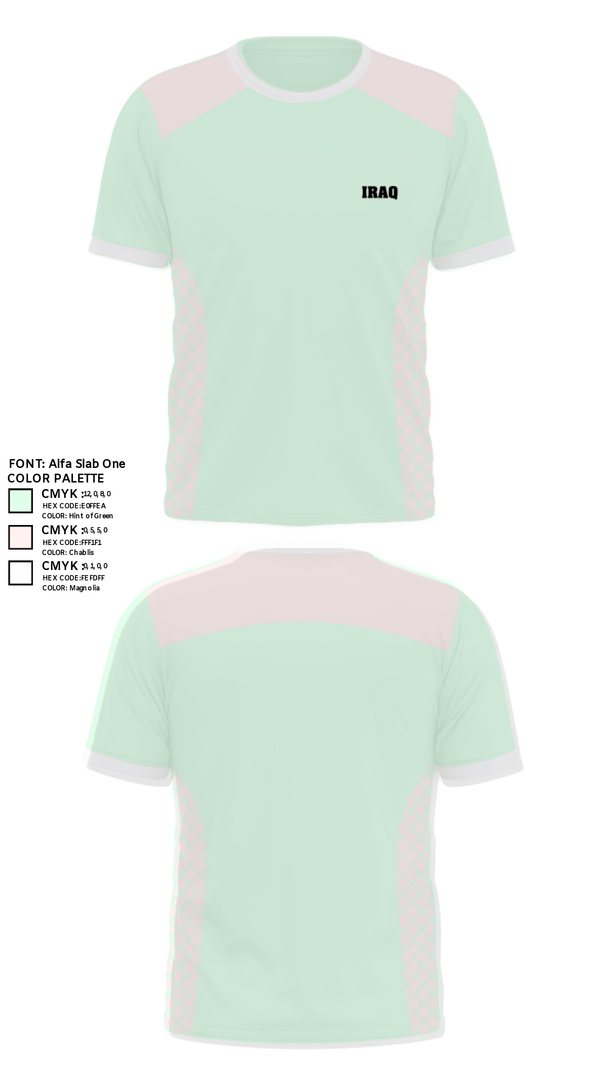 Short Sleeve Performance Shirt, Iraq, Men's Soccer, Teamtime, Team time, sublimation, custom sports apparel, team uniforms, spirit wear, spiritwear, sports uniforms, custom shirts, team store, custom team store, fundraiser sports, apparel fundraiser